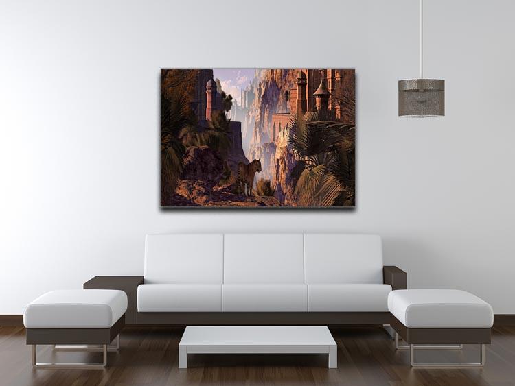 A landscape in India Canvas Print or Poster - Canvas Art Rocks - 4