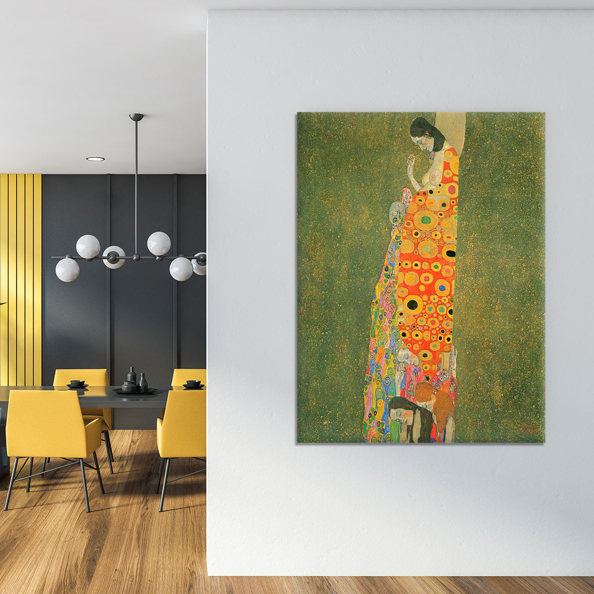 Abandoned Hope by Klimt Canvas Print or Poster - Canvas Art Rocks - 4