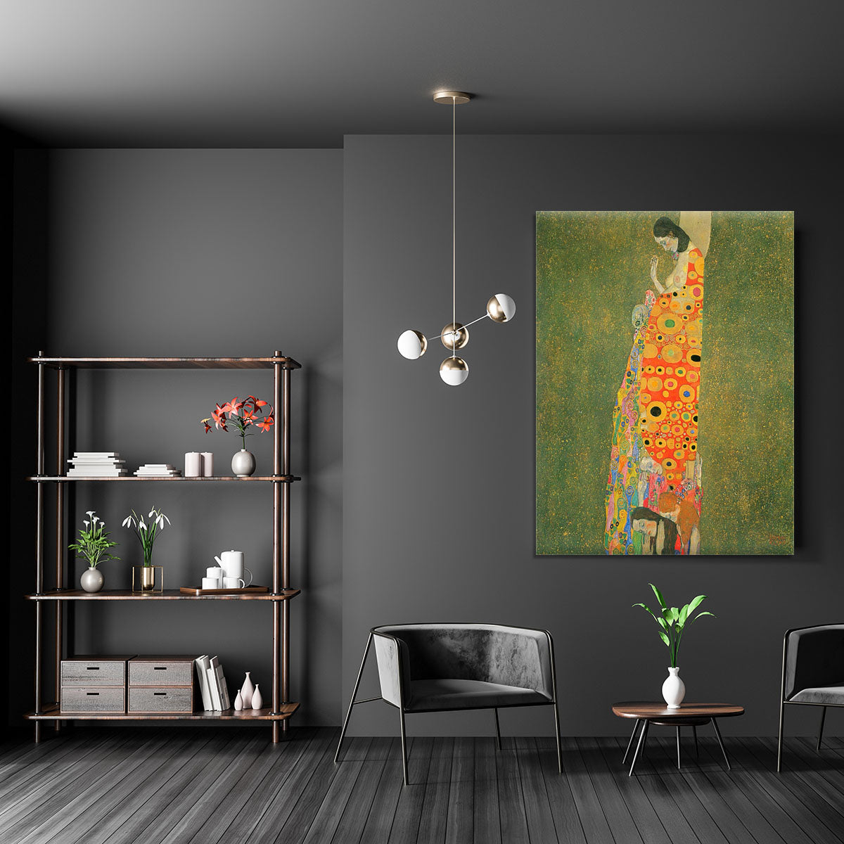 Abandoned Hope by Klimt Canvas Print or Poster - Canvas Art Rocks - 5