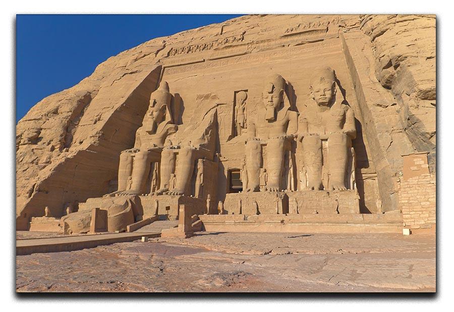 Abu Simbel Temple of King Ramses II Canvas Print or Poster  - Canvas Art Rocks - 1