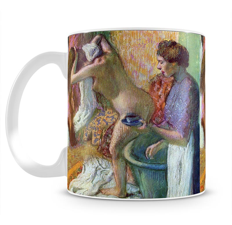 After bathing 1 by Degas Mug - Canvas Art Rocks - 1