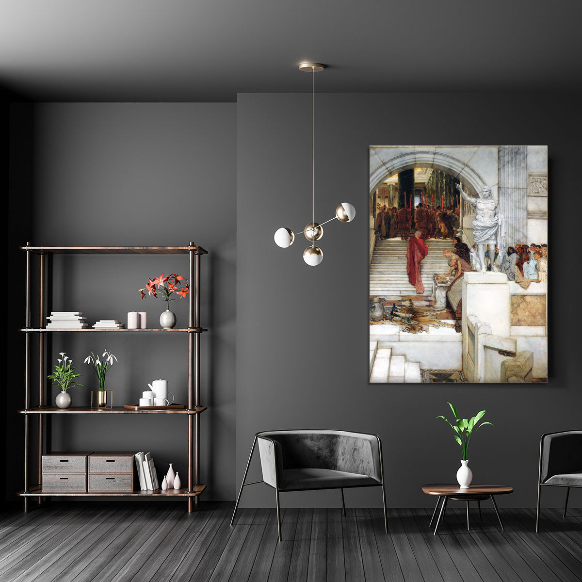 After the Audience by Alma Tadema Canvas Print or Poster - Canvas Art Rocks - 5