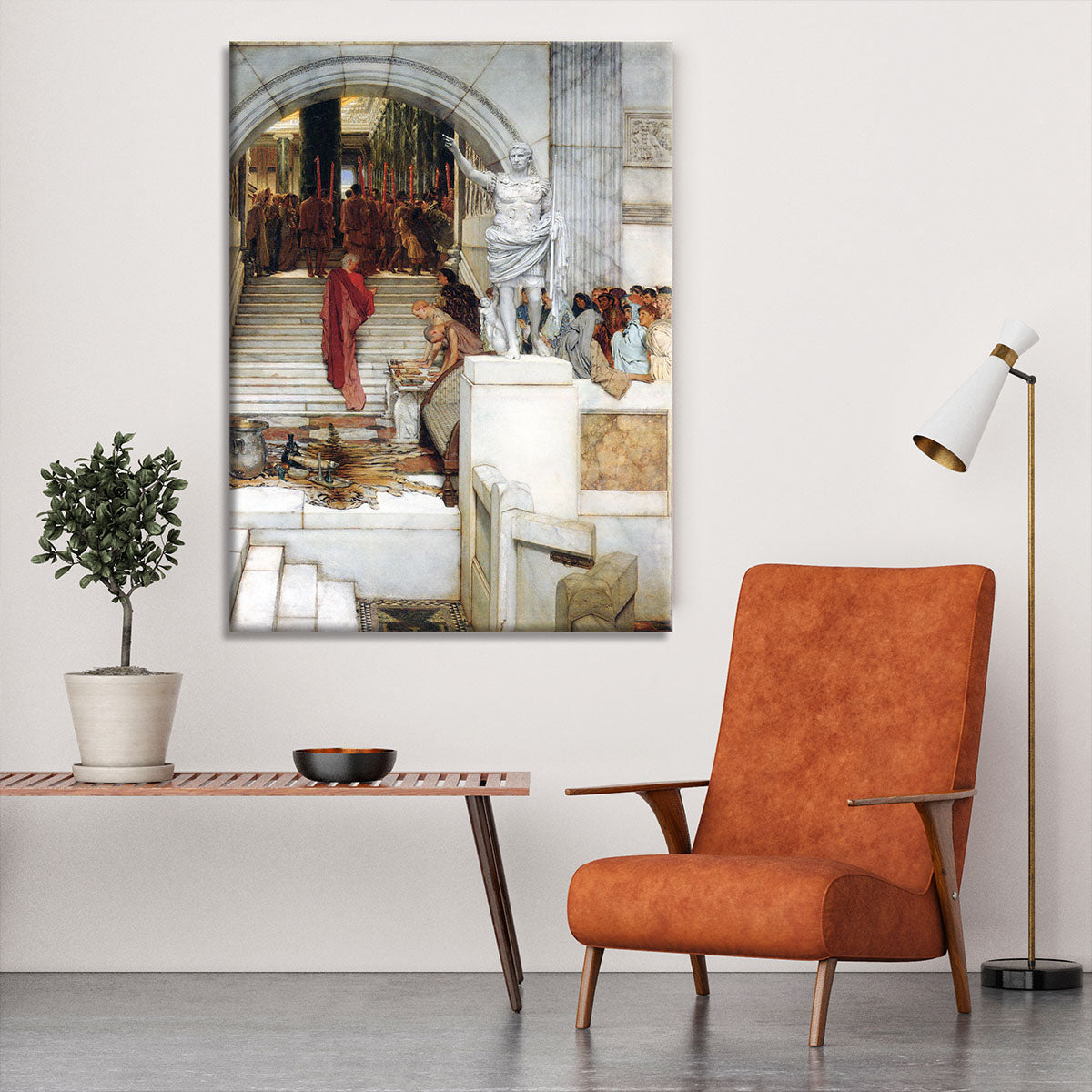 After the Audience by Alma Tadema Canvas Print or Poster - Canvas Art Rocks - 6