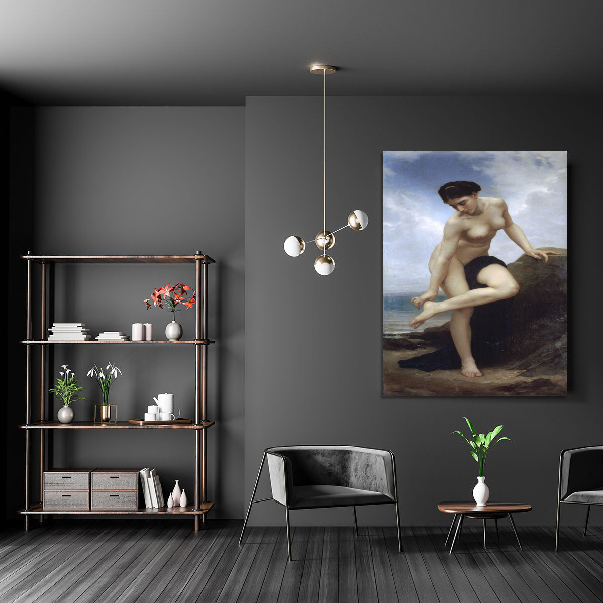 After the Bath By Bouguereau Canvas Print or Poster - Canvas Art Rocks - 5