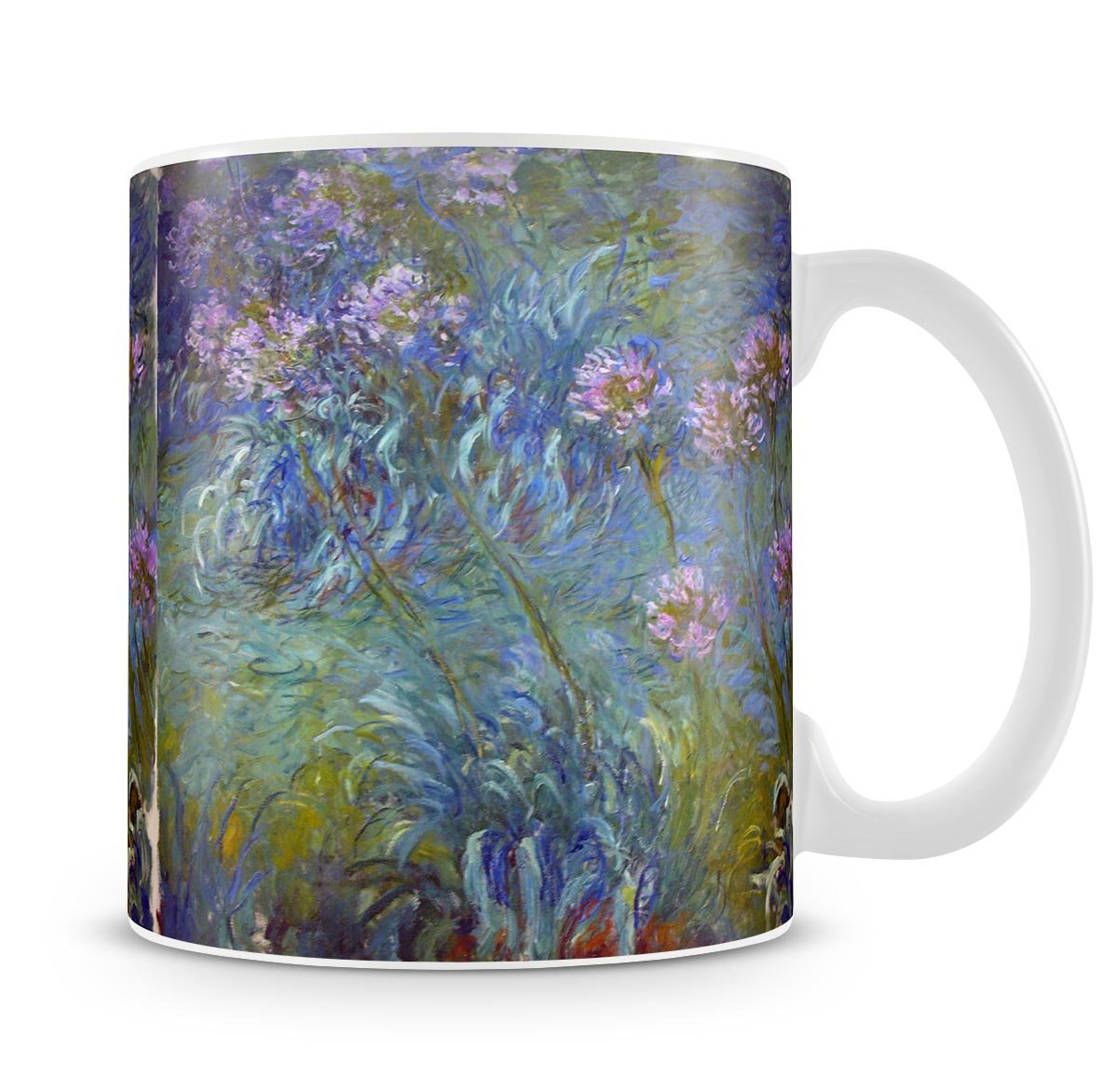 Agapanthus by Monet Mug