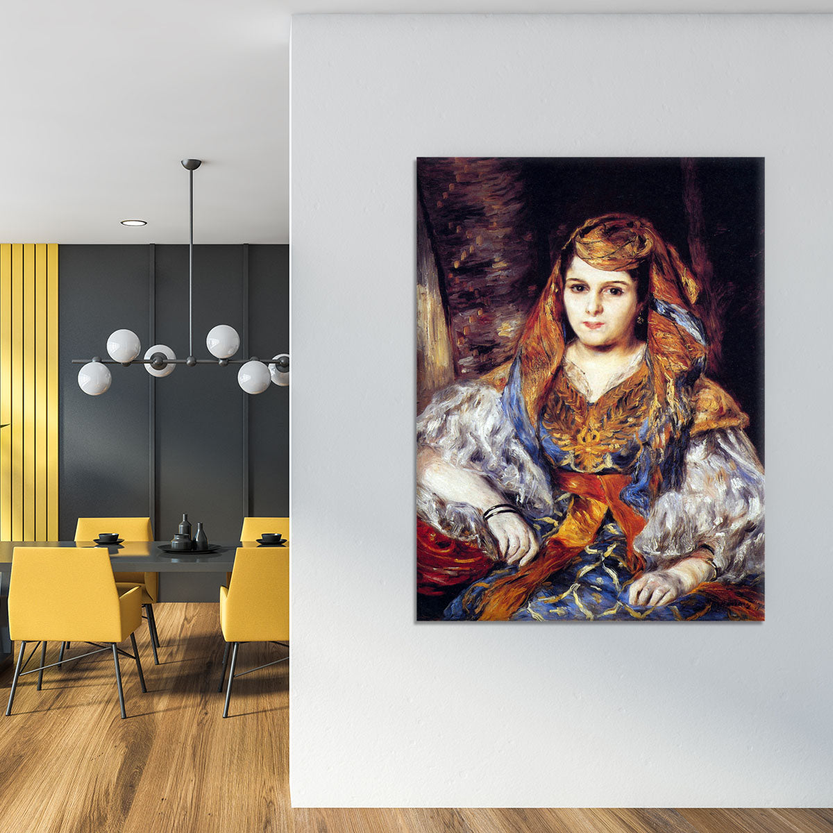Algerian Woman by Renoir Canvas Print or Poster - Canvas Art Rocks - 4