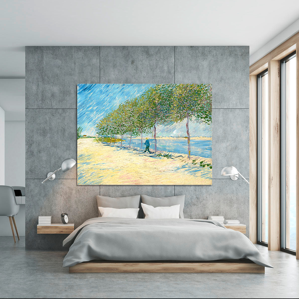 Along the Seine by Van Gogh Canvas Print or Poster - Canvas Art Rocks - 5