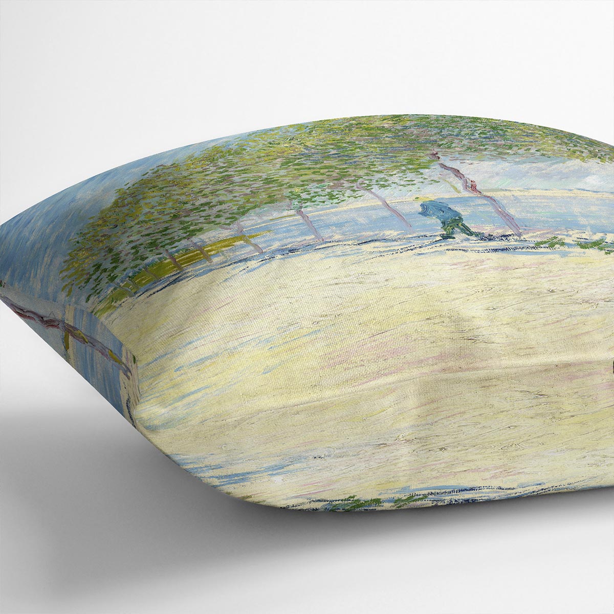 Along the Seine by Van Gogh Cushion