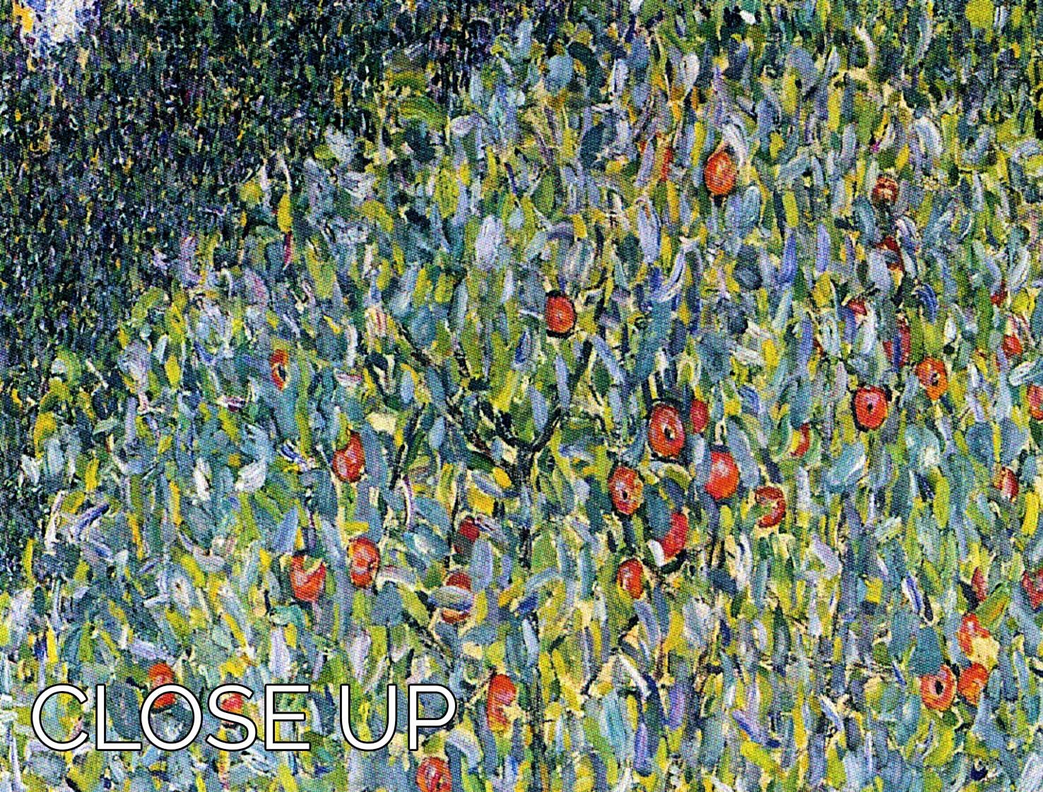 Apple Tree by Klimt 3 Split Panel Canvas Print - Canvas Art Rocks - 3