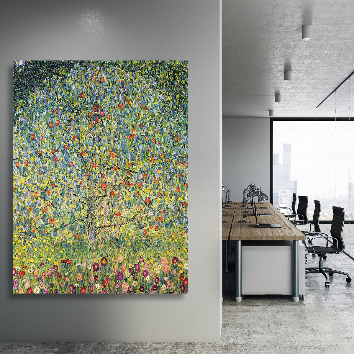 Apple Tree by Klimt Canvas Print or Poster - Canvas Art Rocks - 3