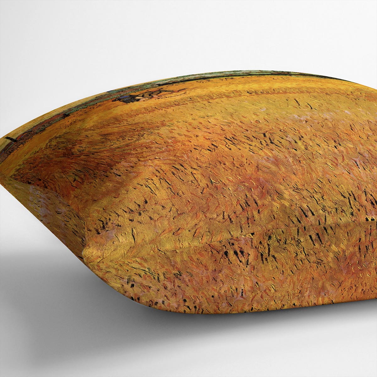 Arles View from the Wheat Fields by Van Gogh Cushion