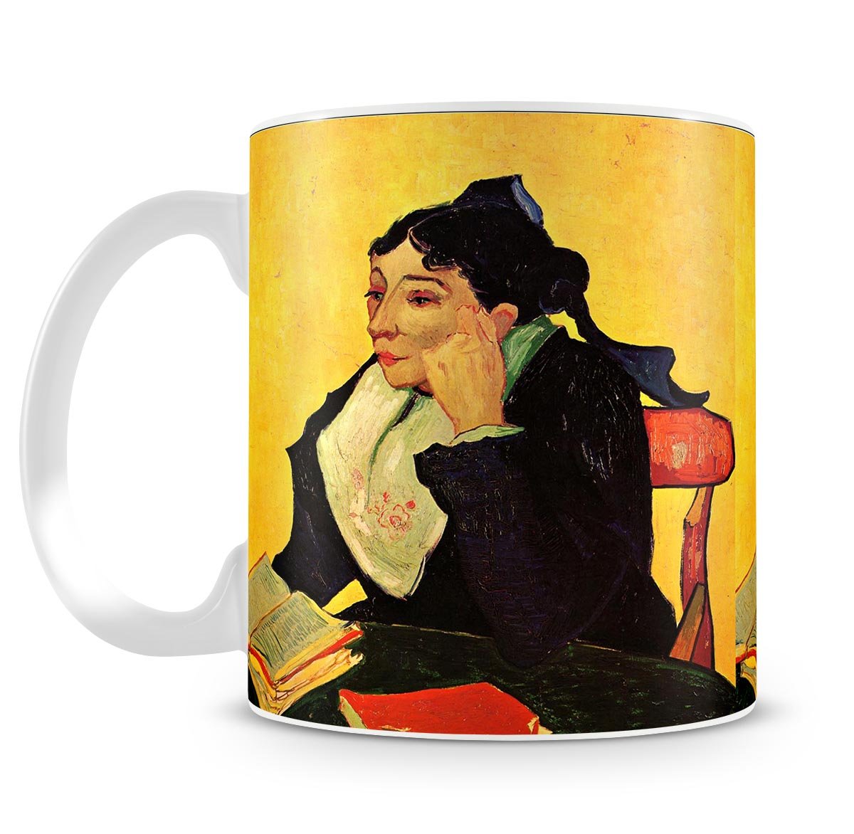 Arlesienne by Van Gogh Mug - Canvas Art Rocks - 4