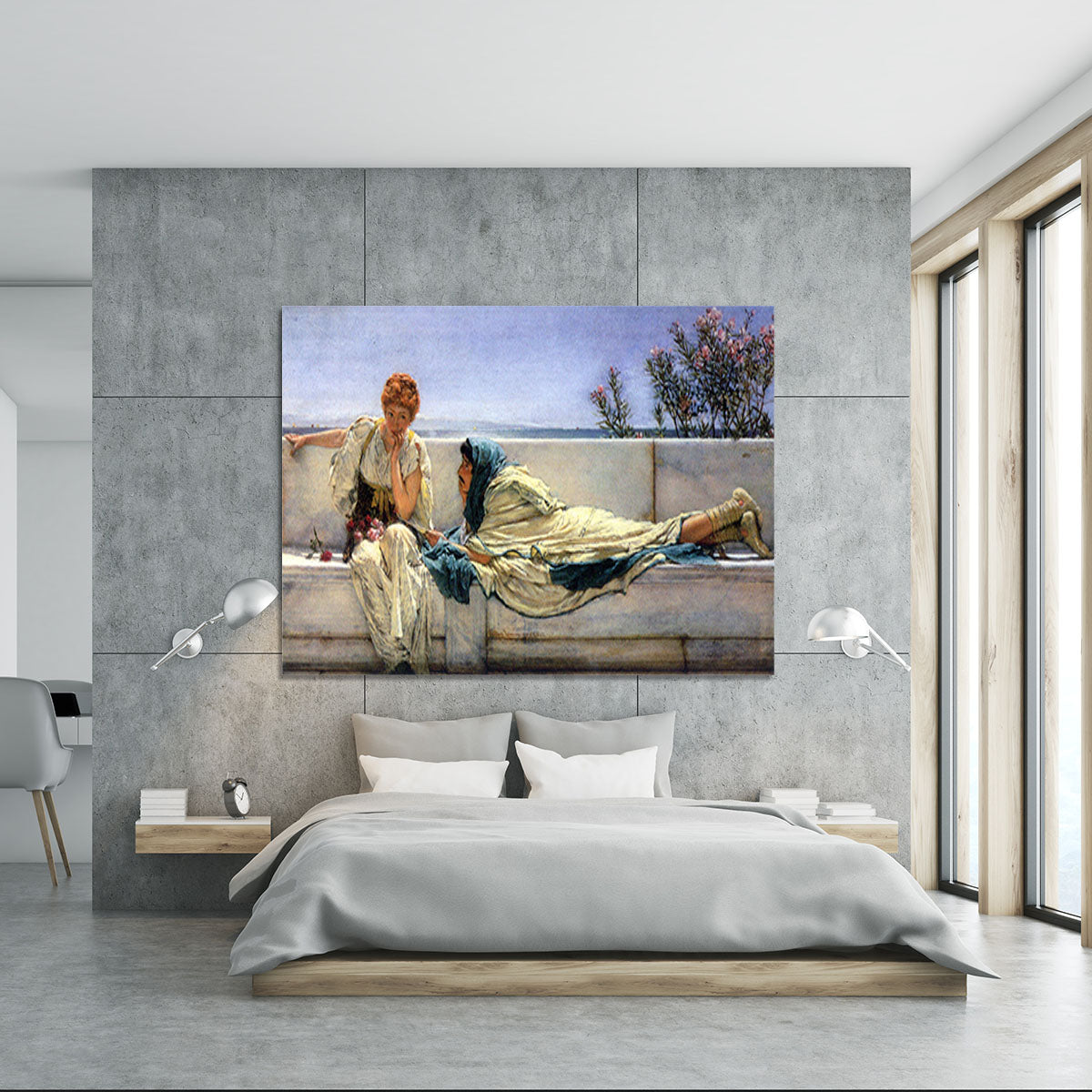 Asking by Alma Tadema Canvas Print or Poster - Canvas Art Rocks - 5