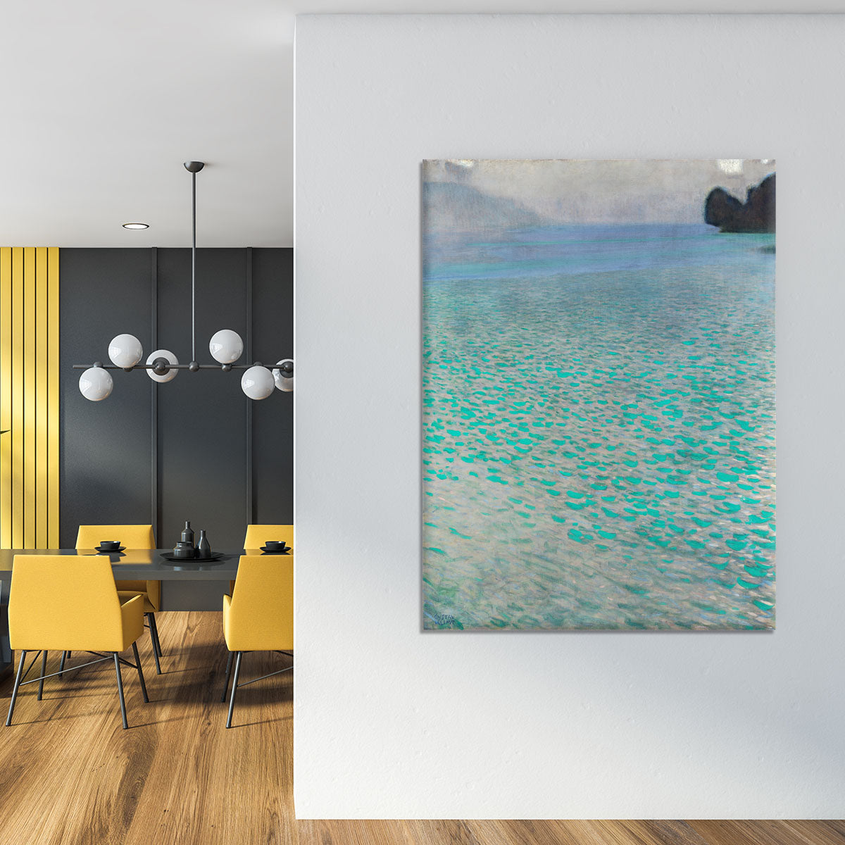 Attersee by Klimt Canvas Print or Poster - Canvas Art Rocks - 4