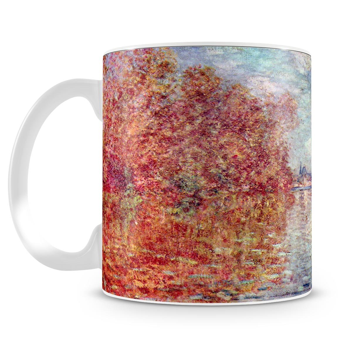 Autumn in Argenteuil by Monet Mug - Canvas Art Rocks - 4