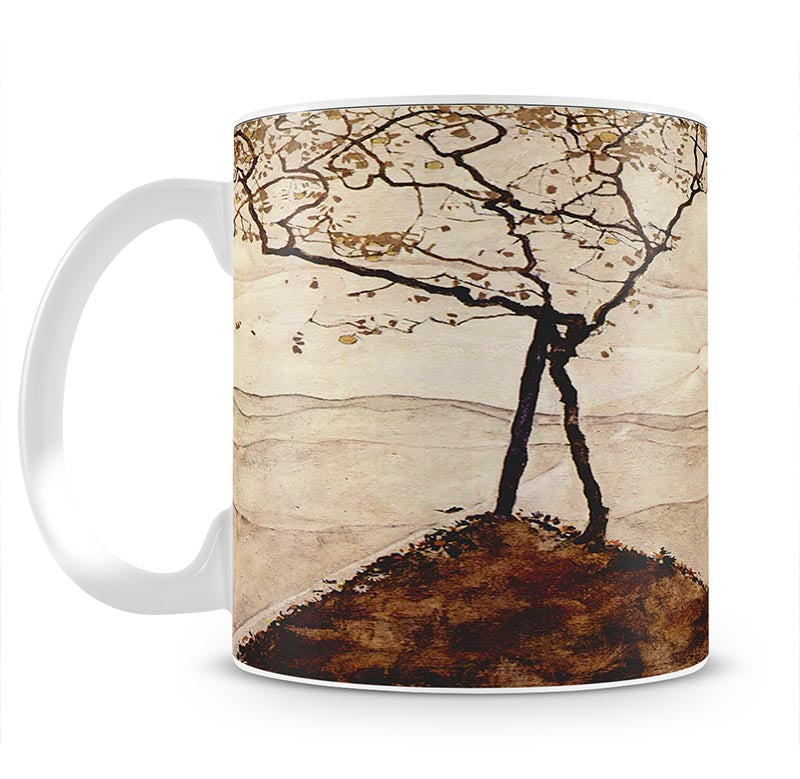 Autumn sun and trees by Egon Schiele Mug - Canvas Art Rocks - 1