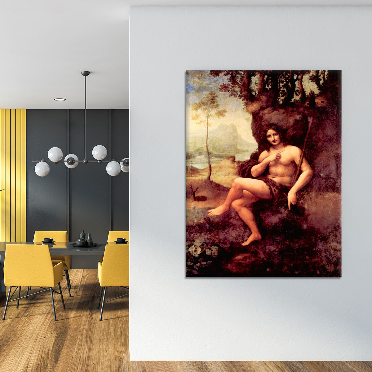 Bacchus by Da Vinci Canvas Print or Poster - Canvas Art Rocks - 4