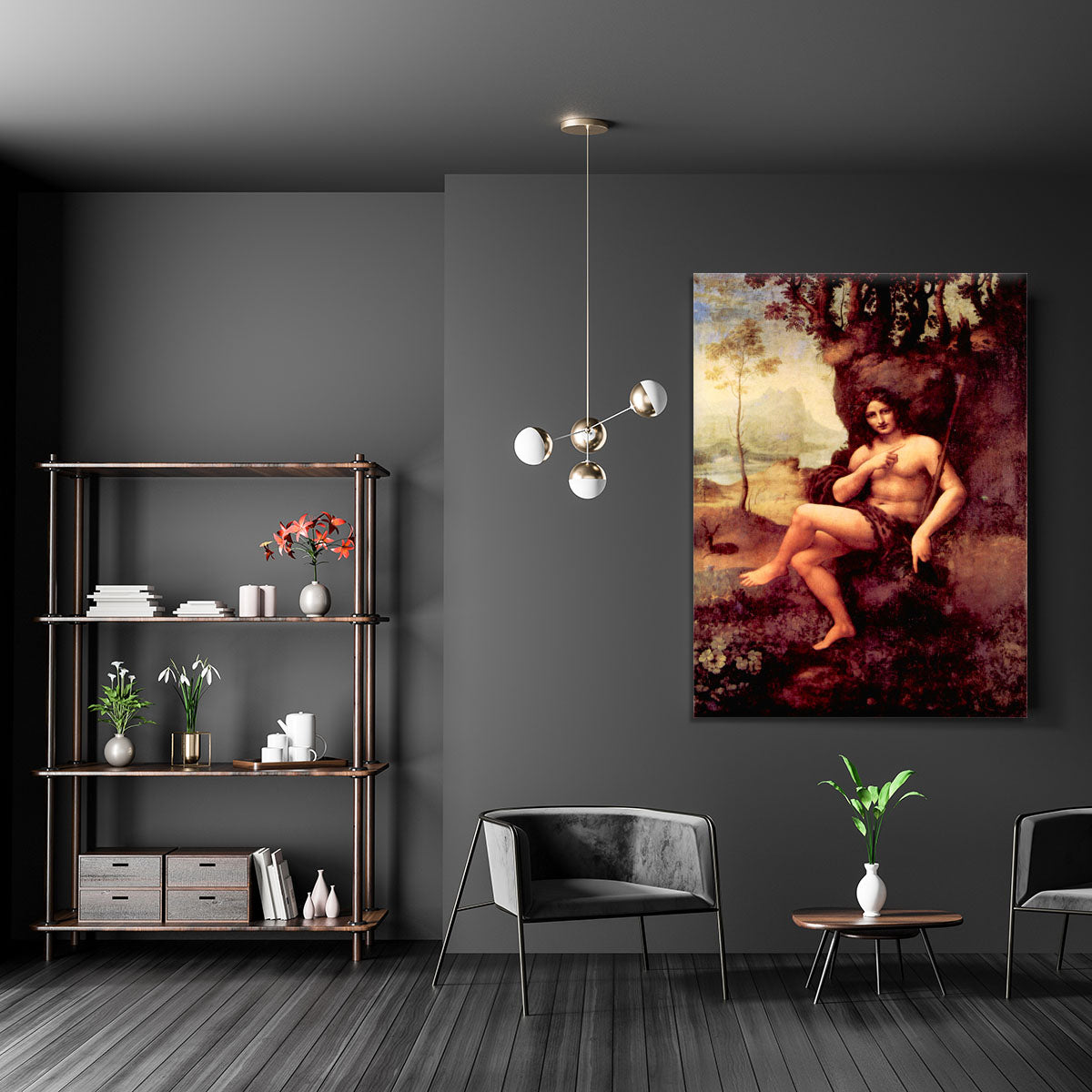 Bacchus by Da Vinci Canvas Print or Poster - Canvas Art Rocks - 5