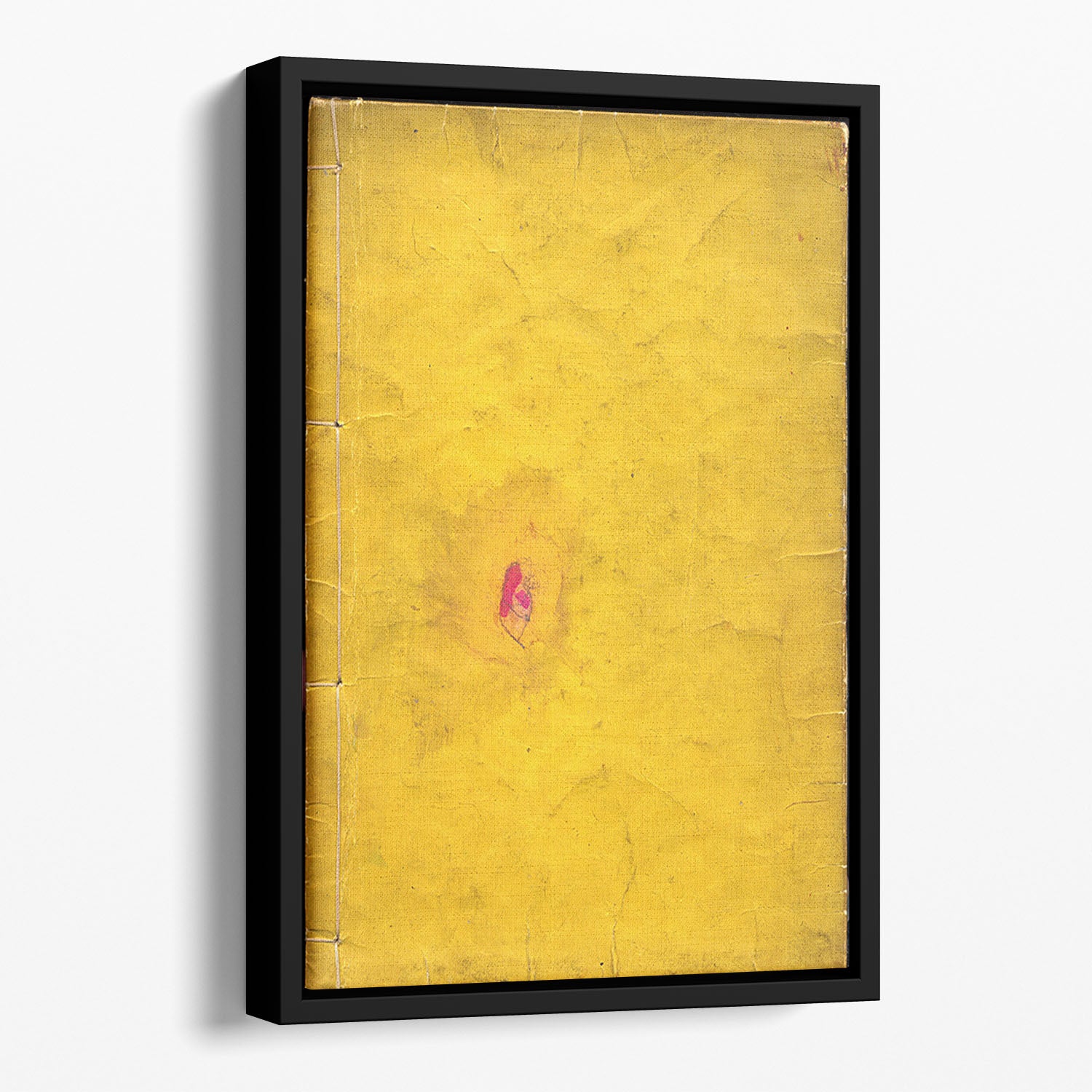 Back Page by Hokusai Floating Framed Canvas