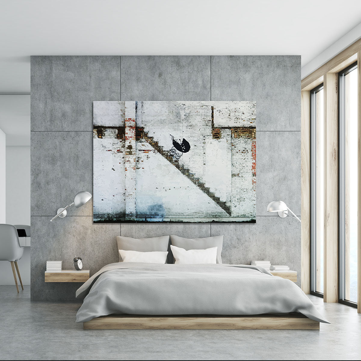 Banksy Baby Carriage Canvas Print or Poster - Canvas Art Rocks - 5