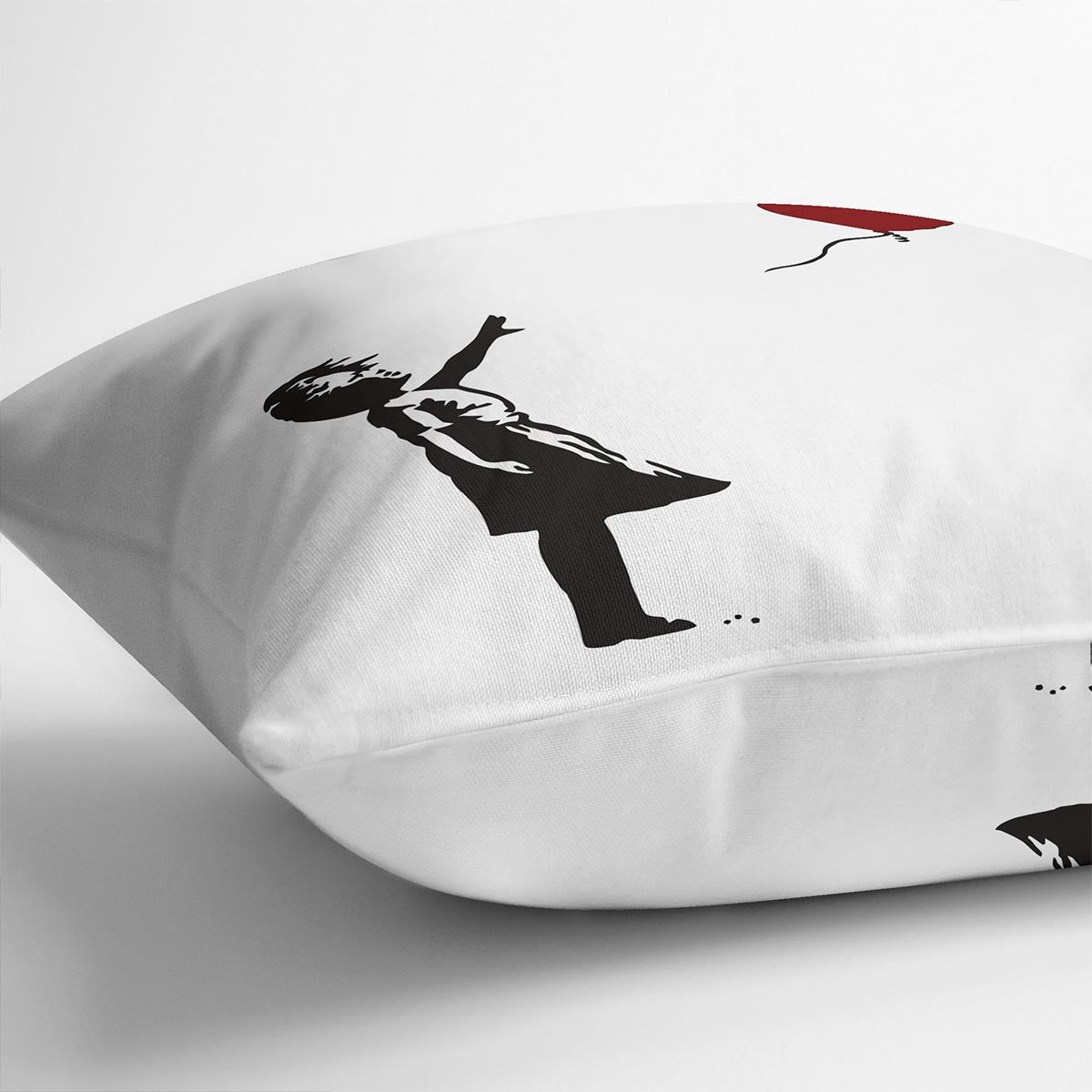 Banksy Balloon Heart Girl Cushion