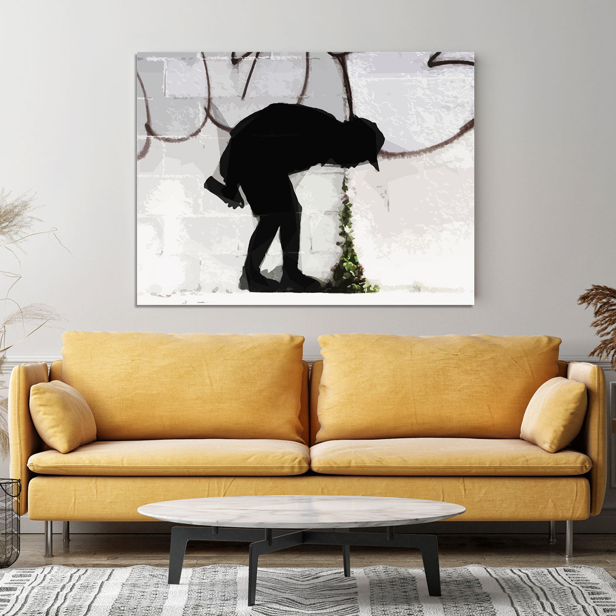 Banksy Better Out Than In Canvas Print or Poster - Canvas Art Rocks - 4