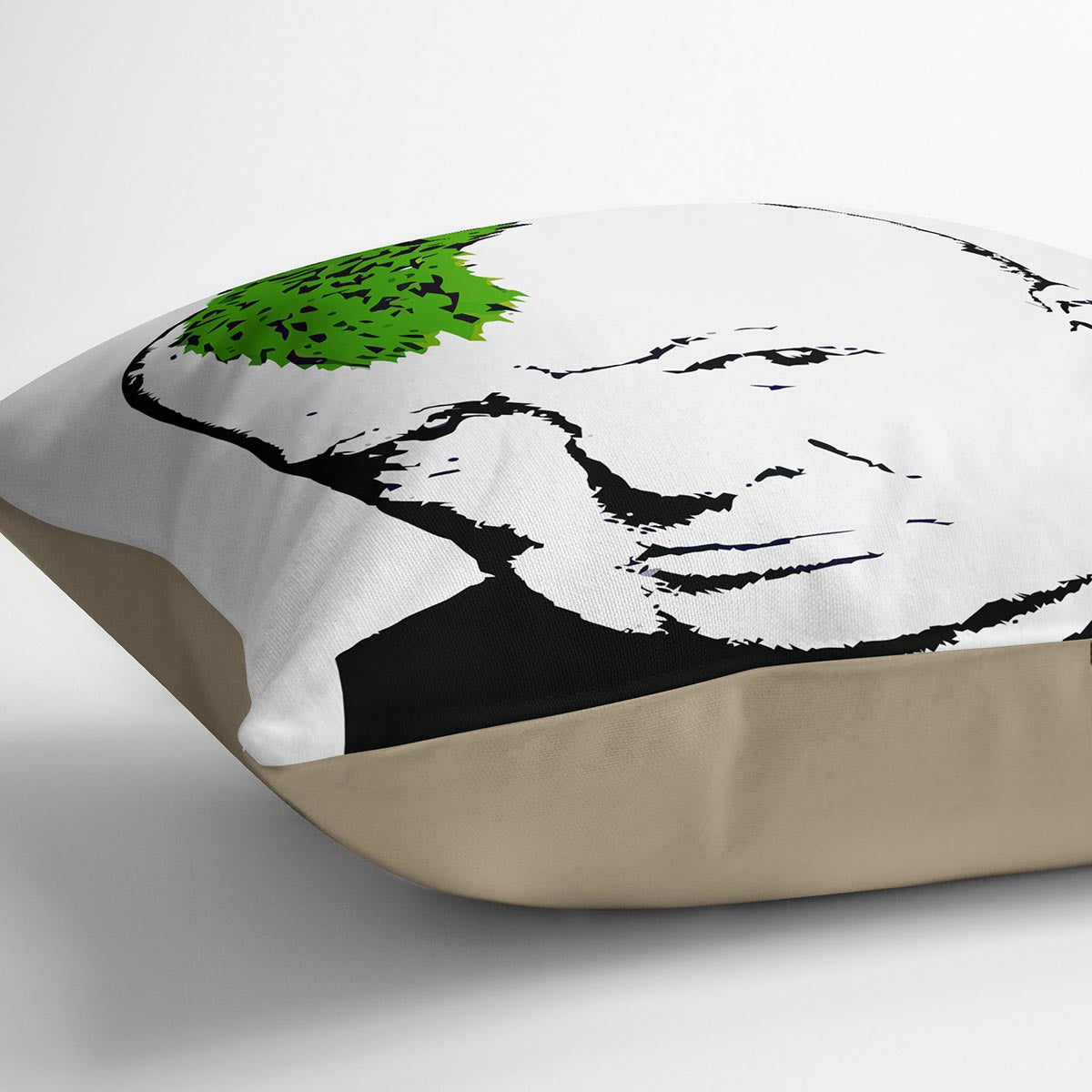 Banksy Churchill Turf War Cushion
