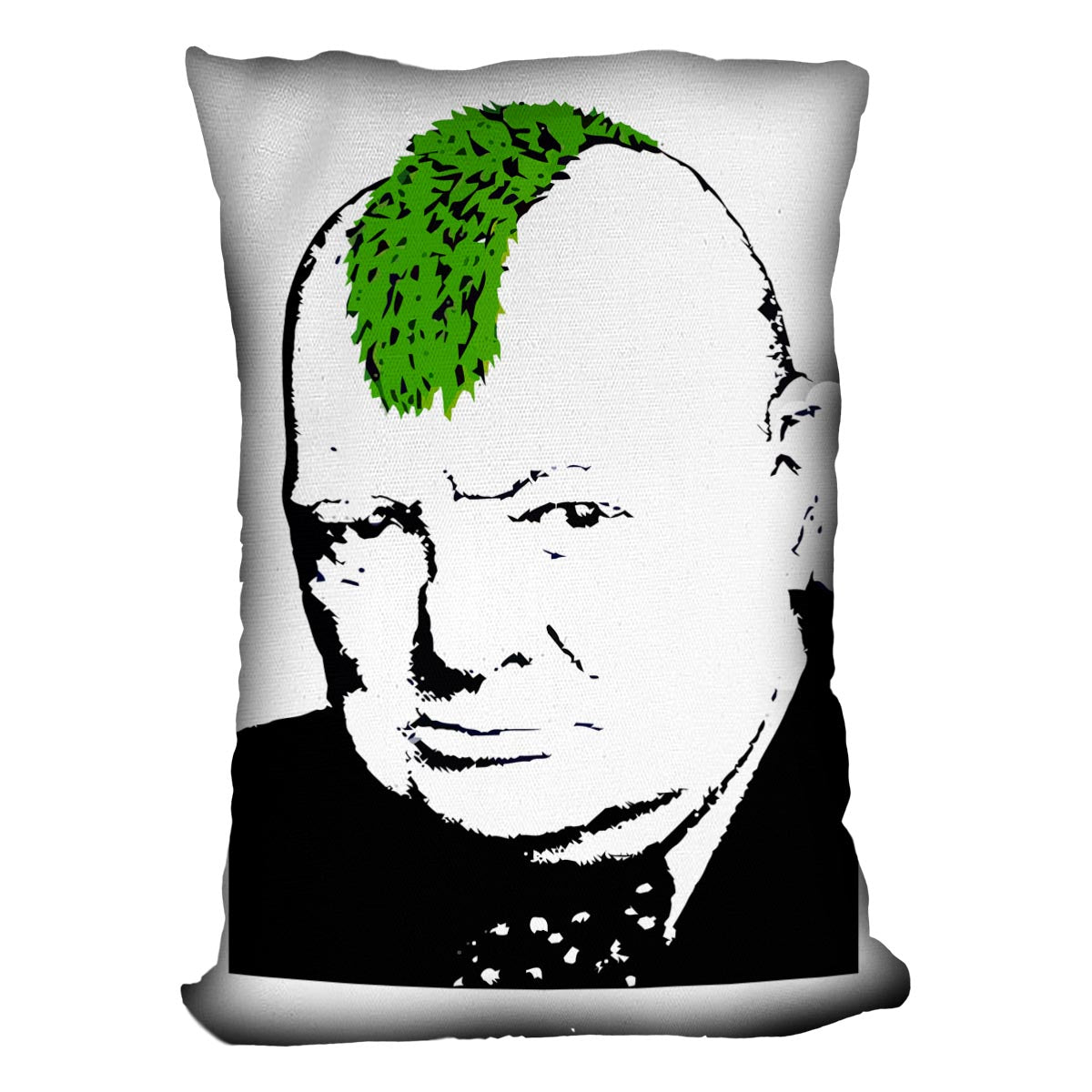 Banksy Churchill Turf War Cushion