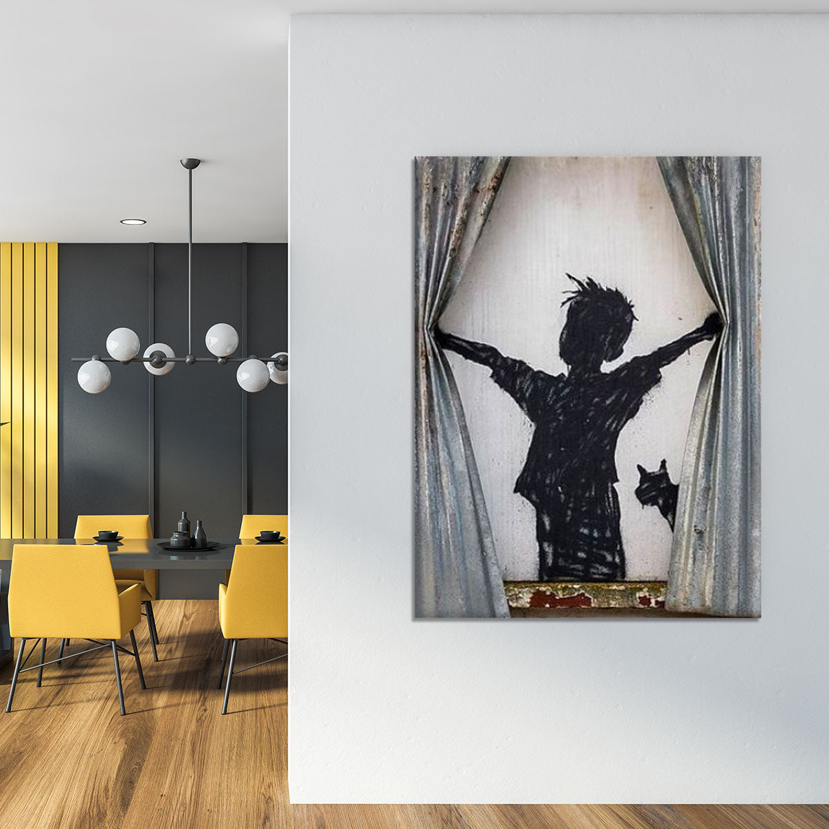 Banksy Derelict Farmhouse Canvas Print or Poster - Canvas Art Rocks - 4