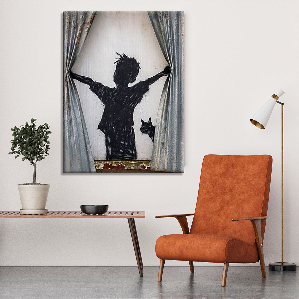 Banksy Derelict Farmhouse Canvas Print or Poster - Canvas Art Rocks - 6