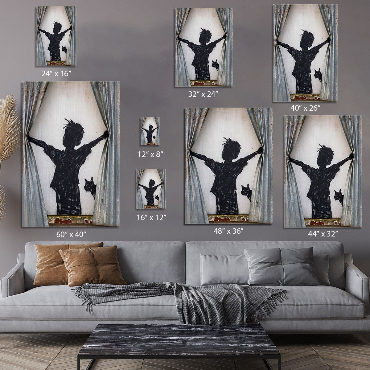 Banksy Derelict Farmhouse Canvas Print or Poster - Canvas Art Rocks - 7