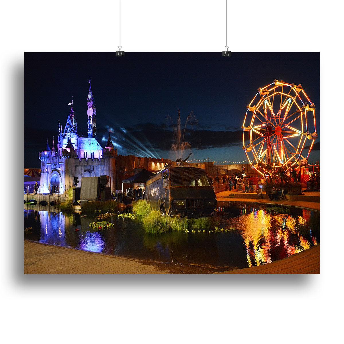 Banksy Dismaland Canvas Print or Poster - Canvas Art Rocks - 2