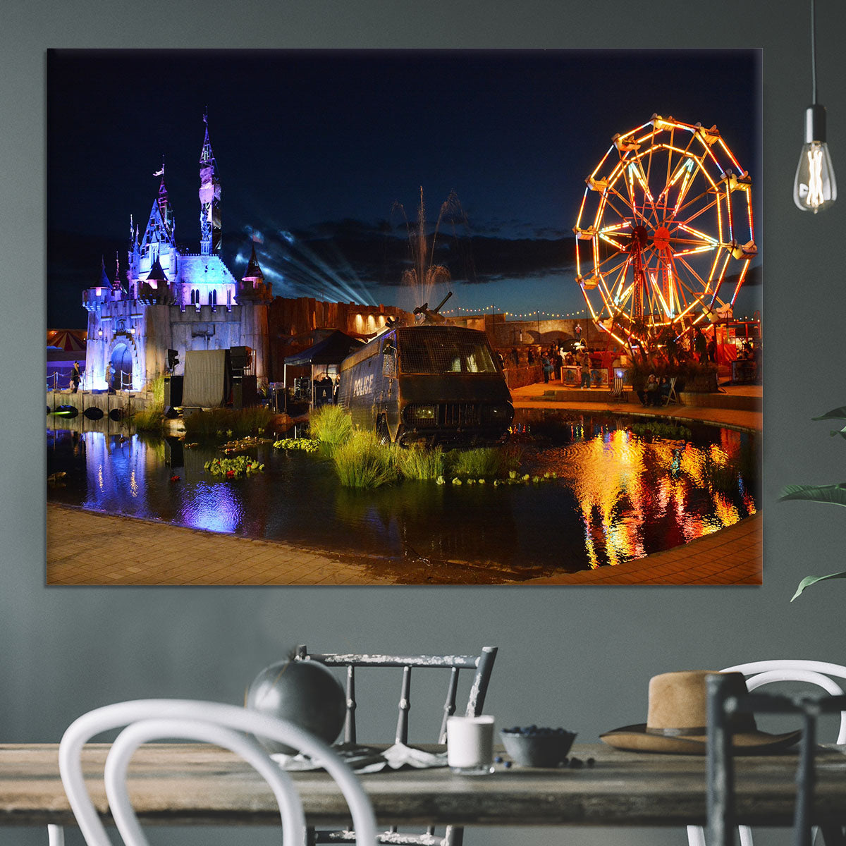 Banksy Dismaland Canvas Print or Poster - Canvas Art Rocks - 3