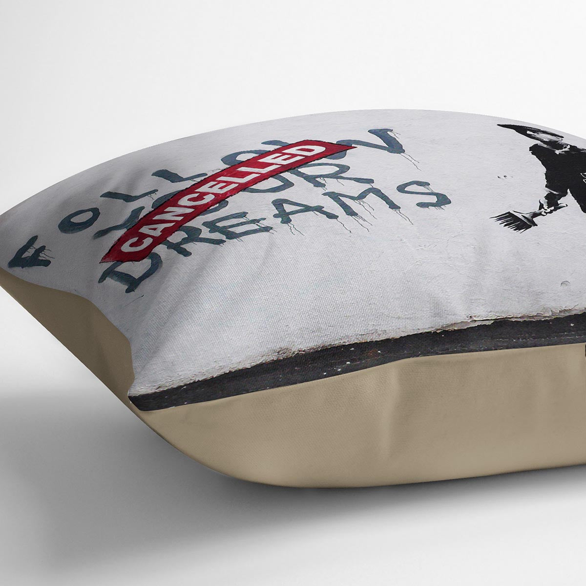 Banksy Follow Your Dreams Cushion