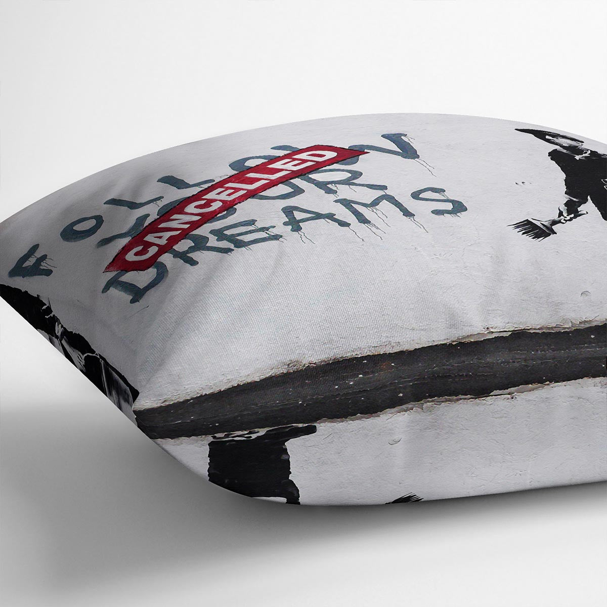 Banksy Follow Your Dreams Cushion