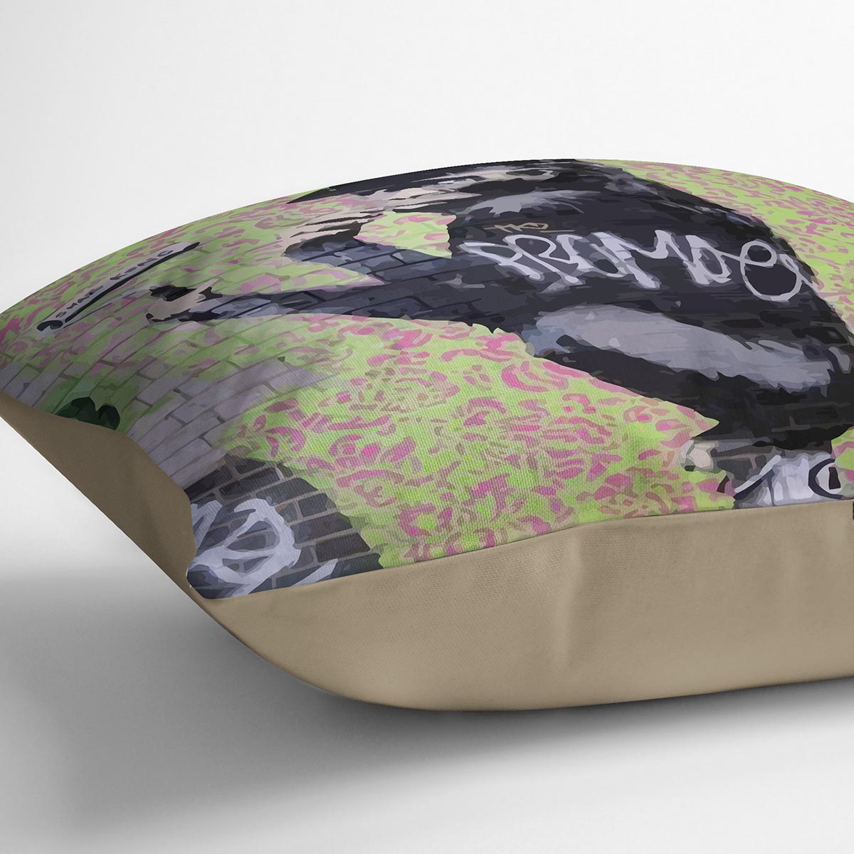 Banksy Gorilla Artist Cushion