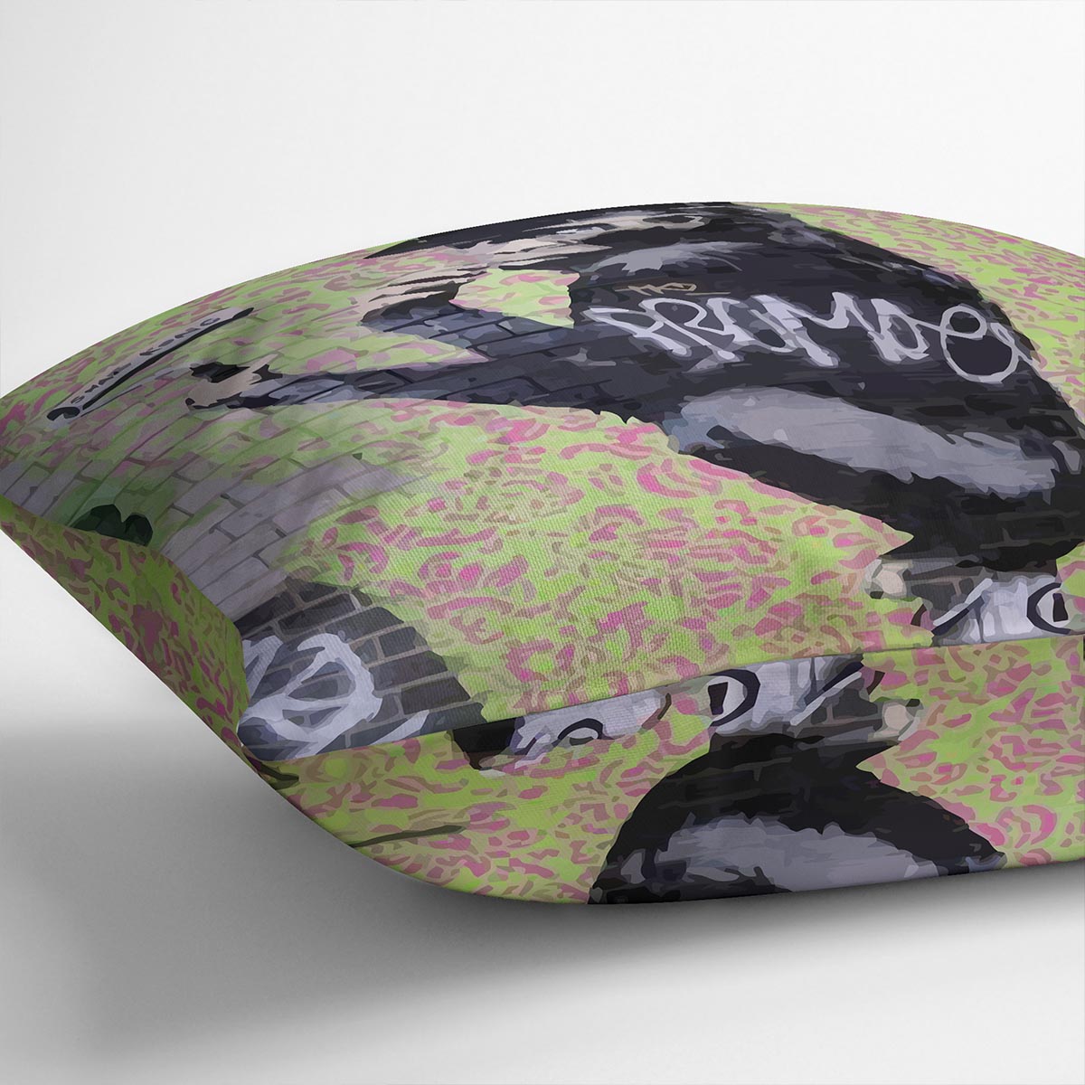 Banksy Gorilla Artist Cushion