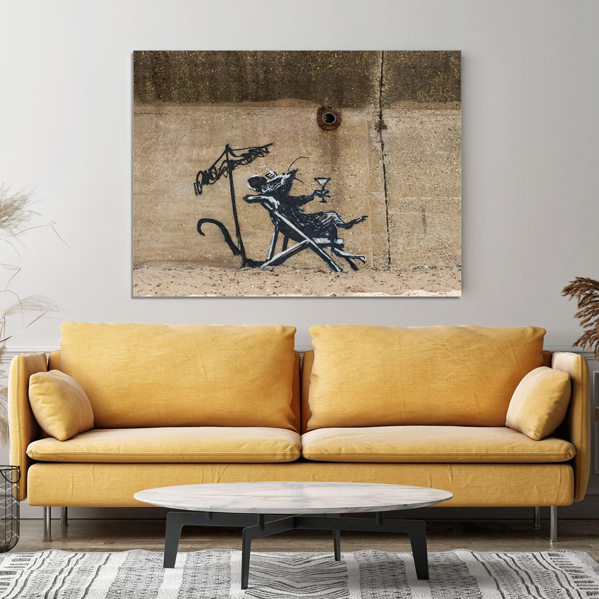 Banksy Great British Spraycation Canvas Print or Poster - Canvas Art Rocks - 4