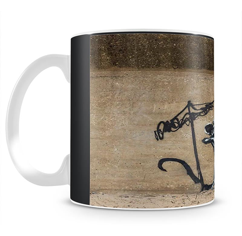 Banksy Great British Spraycation Mug - Canvas Art Rocks - 1
