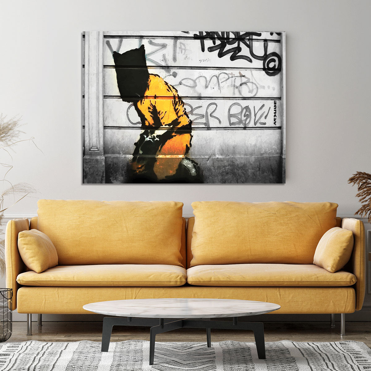 Banksy Guantanamo Bay Detainee Canvas Print or Poster - Canvas Art Rocks - 4