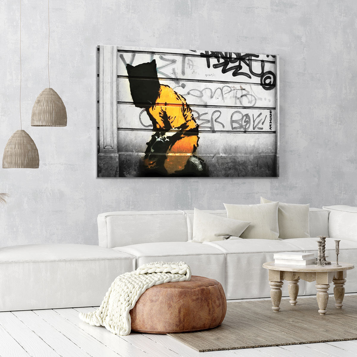 Banksy Guantanamo Bay Detainee Canvas Print or Poster - Canvas Art Rocks - 6