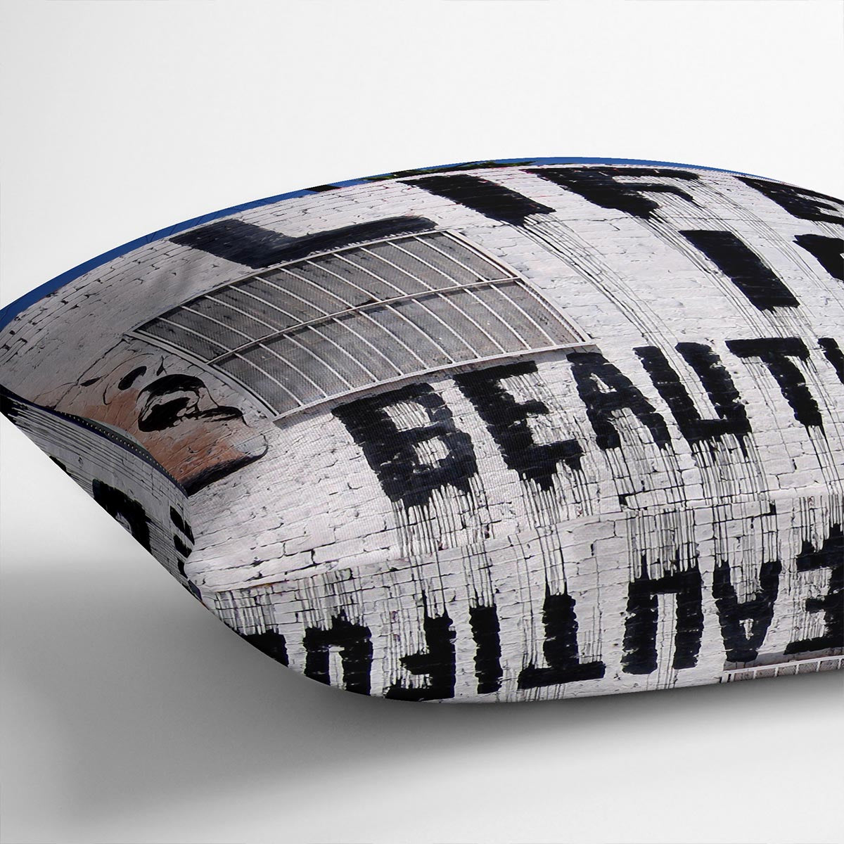 Banksy Life is Beautiful Cushion