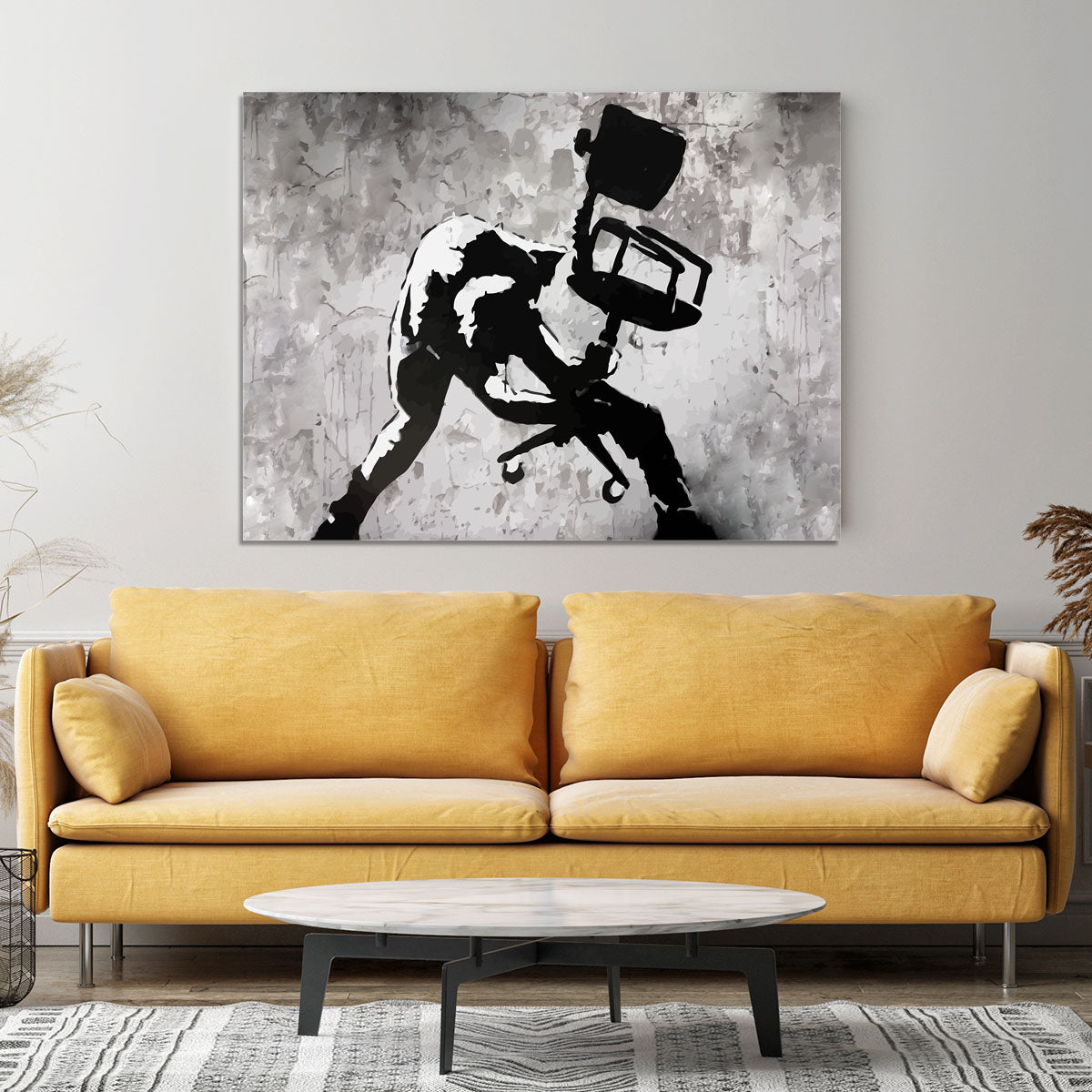 Banksy London Calling Canvas Print or Poster - Canvas Art Rocks - 4