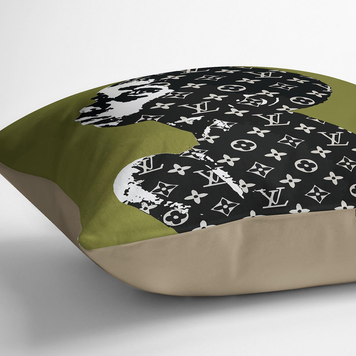 Banksy Louis Vuitton Kid Cushion