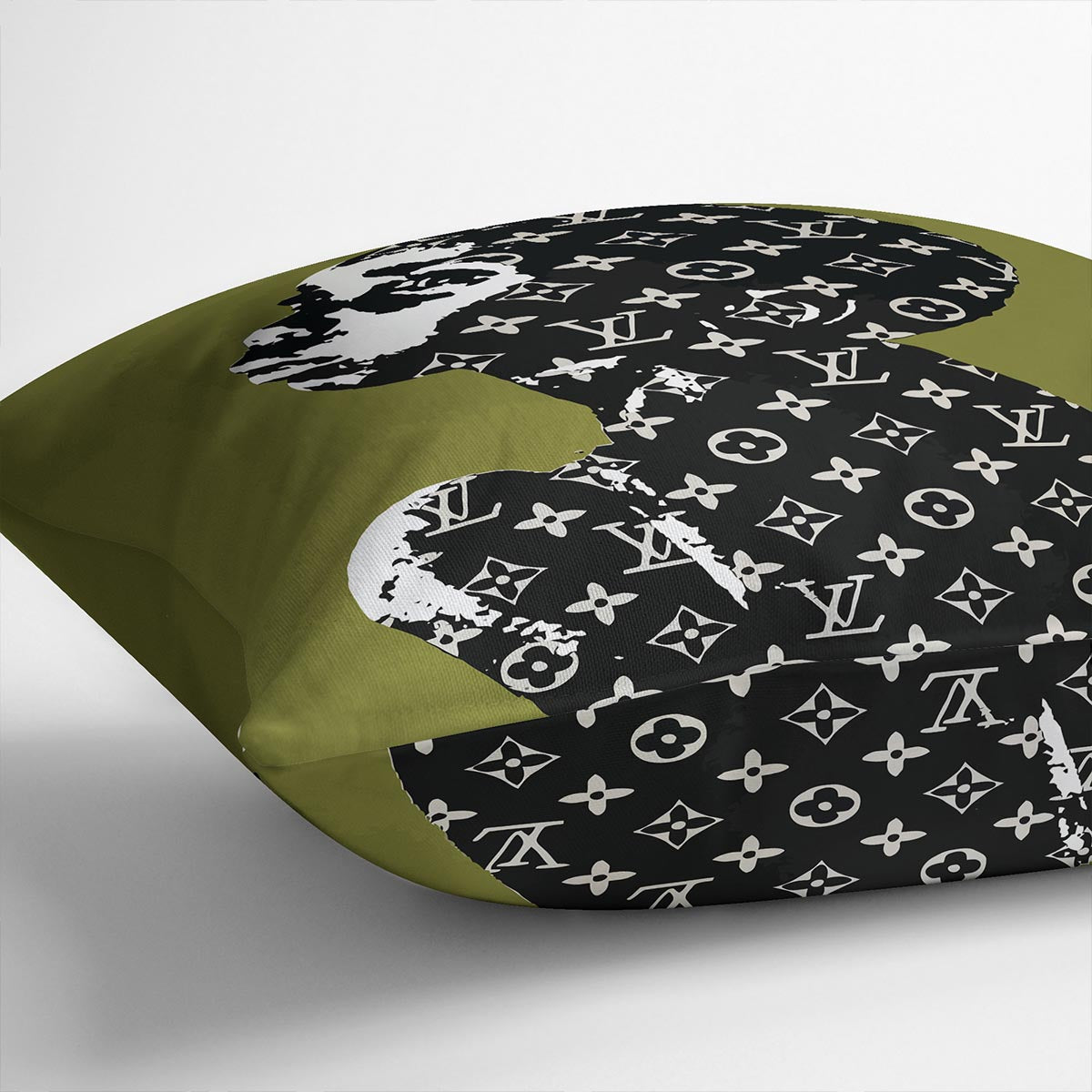 Banksy Louis Vuitton Kid Cushion