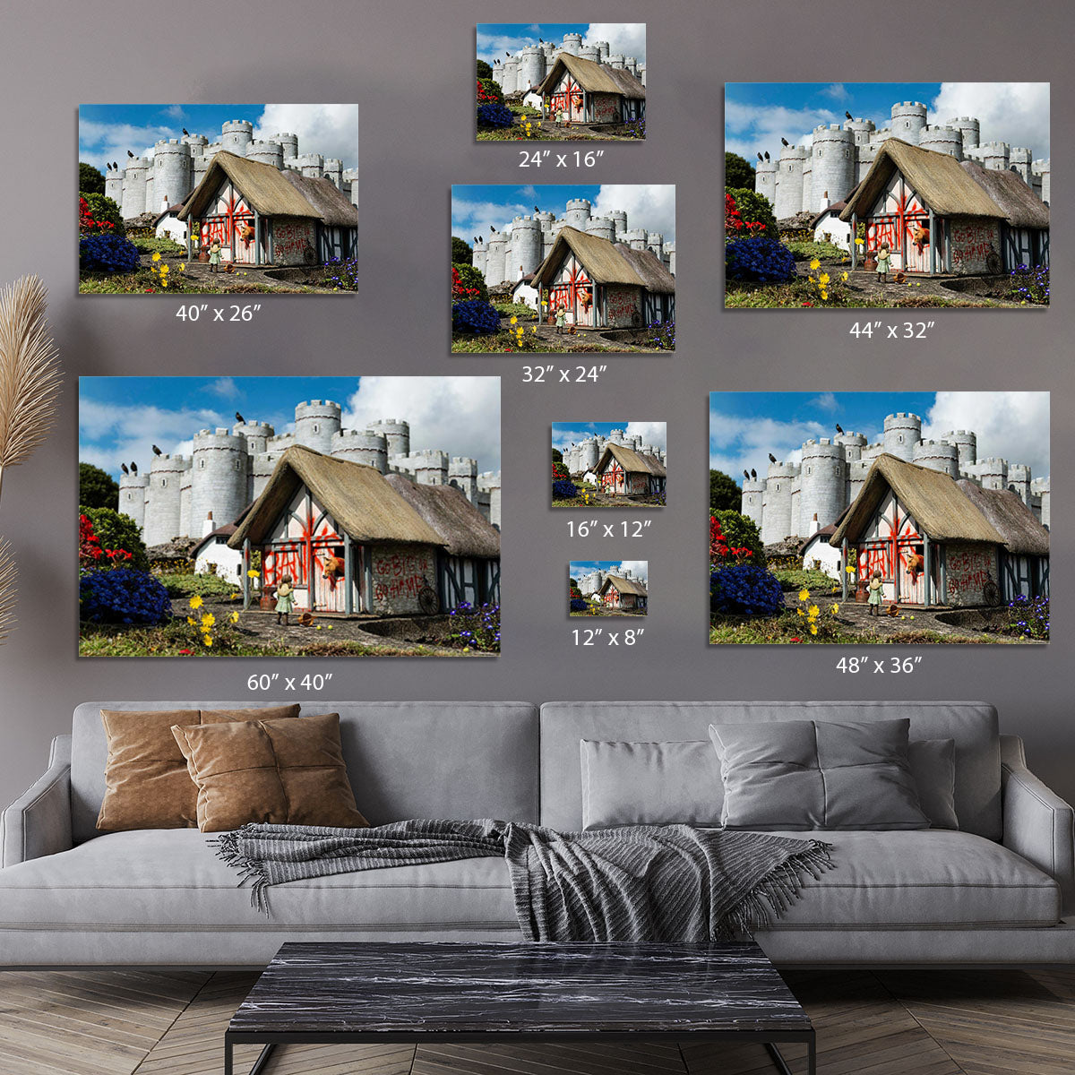 Banksy Model Village Great Yarmouth Canvas Print or Poster - Canvas Art Rocks - 7