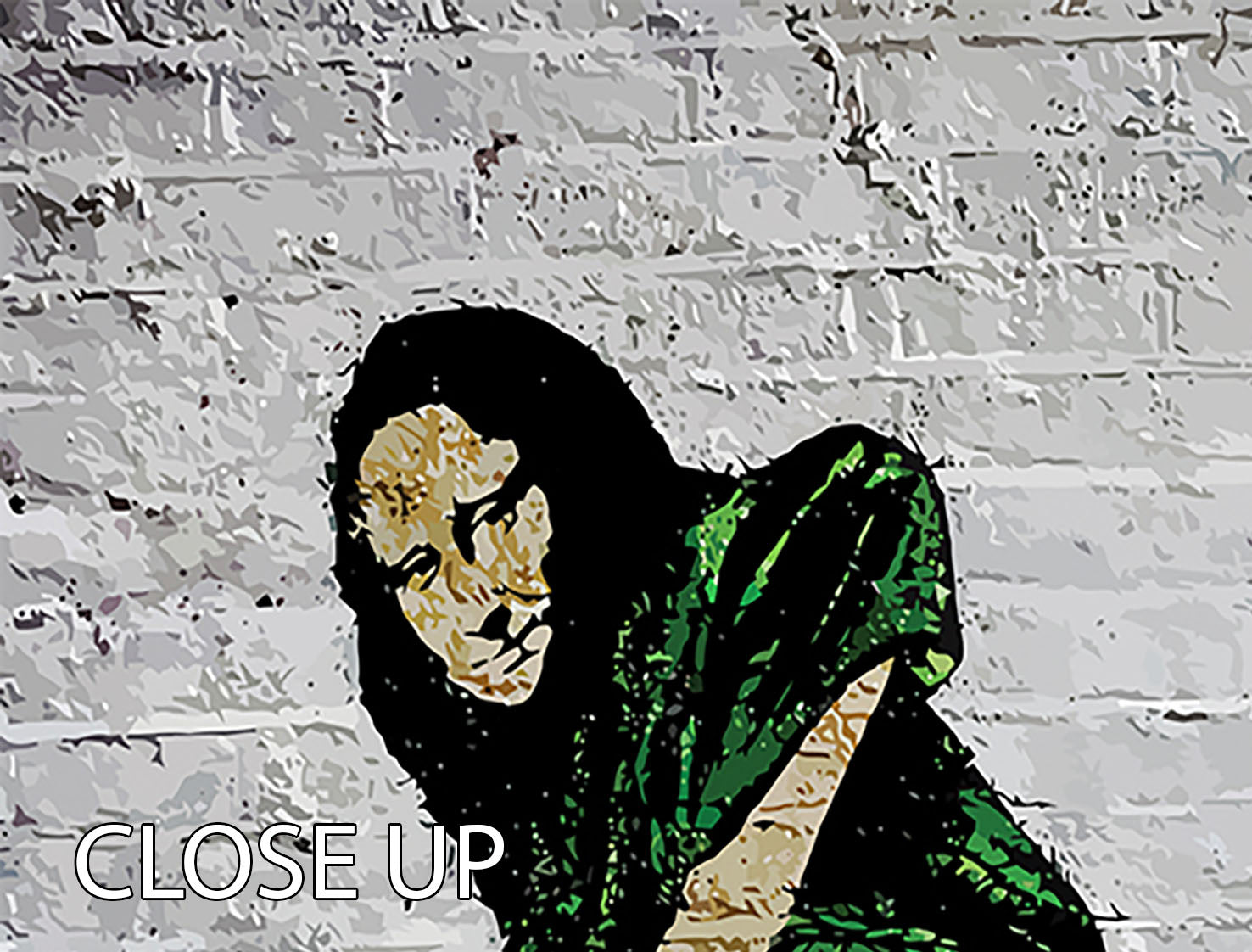 Banksy Mona Lisa Showing Her Backside 3 Split Panel Canvas Print - Canvas Art Rocks - 3