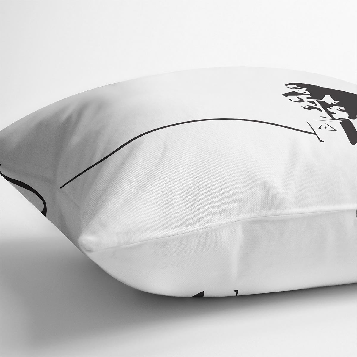 Banksy Monkey Banana Bomb Cushion