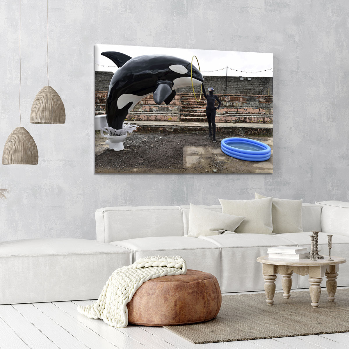 Banksy Seaworld Canvas Print or Poster - Canvas Art Rocks - 6