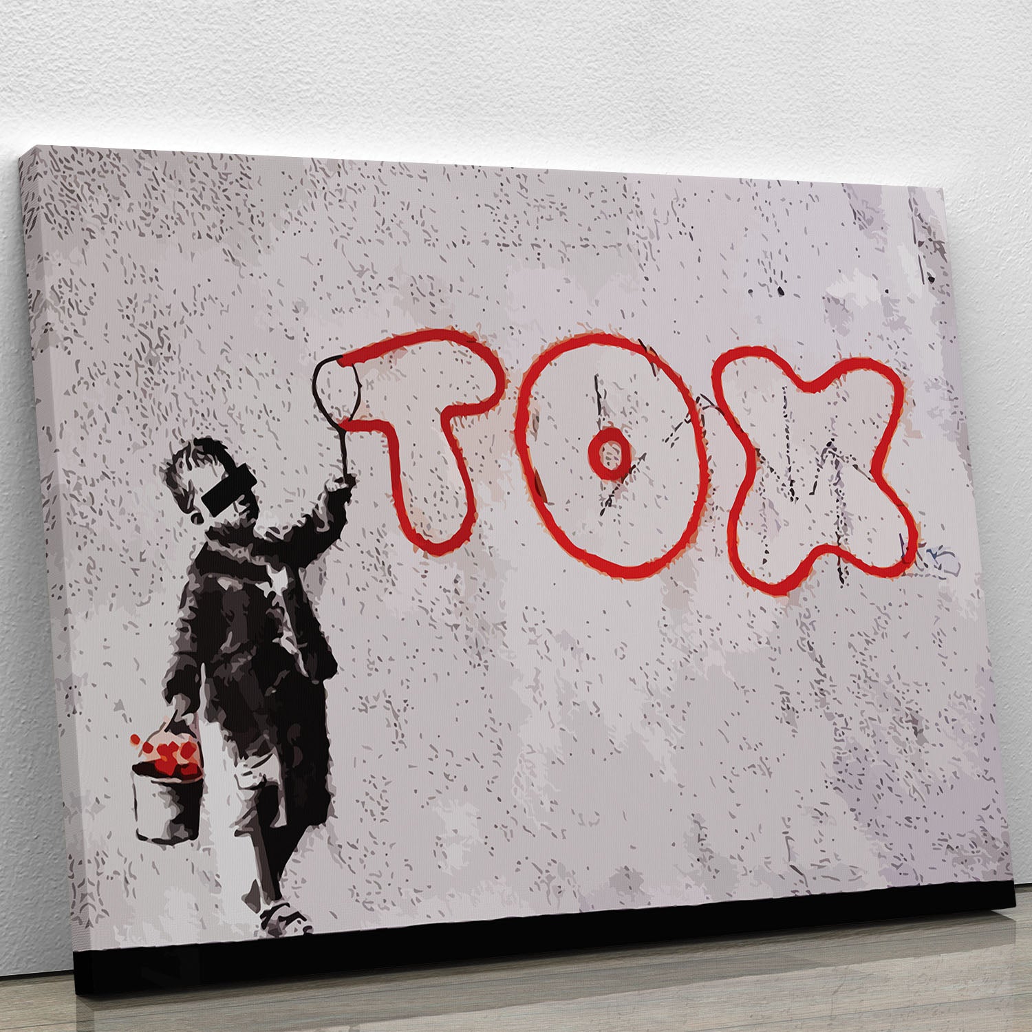 Banksy Tax Canvas Print or Poster - Canvas Art Rocks - 1